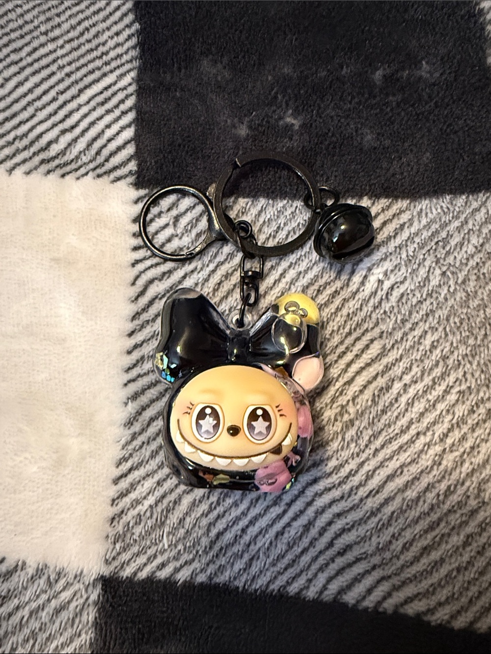 Liquid Glitter Figure Keychain